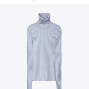 Tory Burch ribbed turtle neck